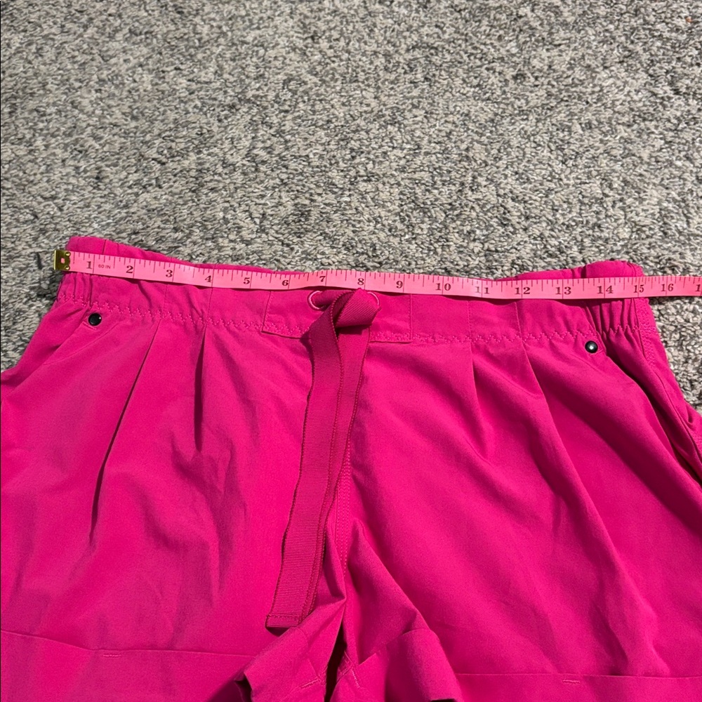 lululemon athletica women's athletic shorts in bright fuchsia pink - Picture 6 of 6